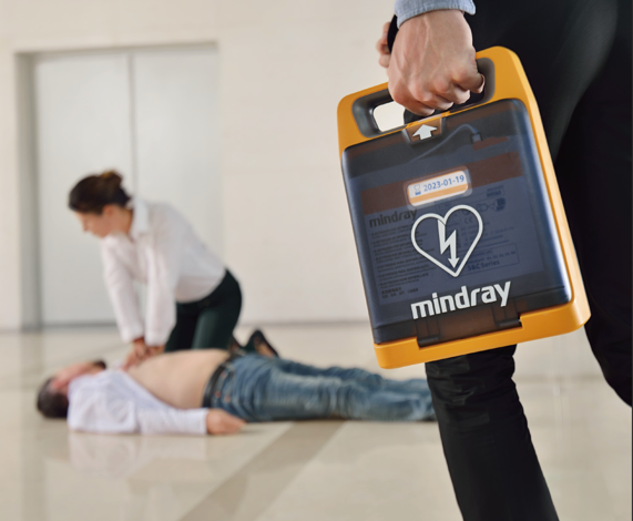 Stand for Life: Mindray Produces AEDs for Workspace